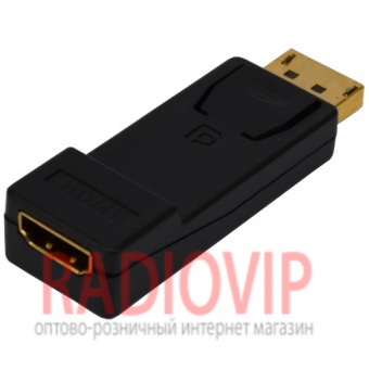картинка Переходник шт.Display Port- гн.HDMI, блистер от интернет магазина Radiovip