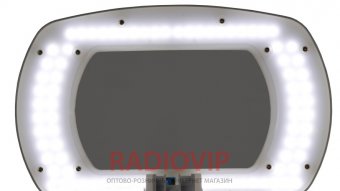 картинка Лупа-лампа с LED подсветкой, круглая, 3-x кр.увелич., диам-108 x 174 мм ZD142A от интернет магазина Radiovip