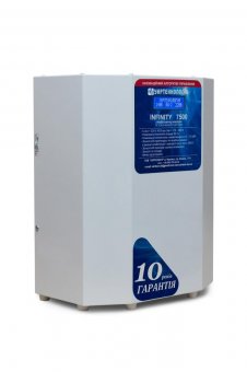 картинка Стабилизатор INFINITY 7,5 кВА от интернет магазина Radiovip