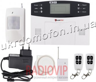 картинка Комплект беспроводной GSM 30A WWW охранной сигнализации от интернет магазина Radiovip
