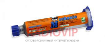 картинка Паста BGA MECHANIC WQ-80-BS458 в шприце (40г) легкоплавкая от интернет магазина Radiovip