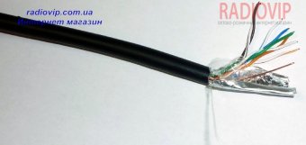 картинка Кабель витая пара экранированный наружный 4*2*0,51FTP (Одесса) от интернет магазина Radiovip