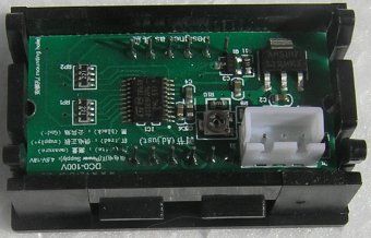 картинка Вольтметр V27DC-D 0-100 В(зеленые цифры) от интернет магазина Radiovip