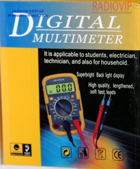 картинка Мультиметр UK-830LN от интернет магазина Radiovip