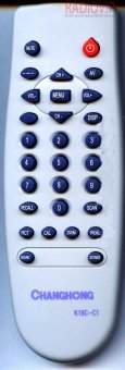 картинка Пульт MIRACLE/CHANGHONG K16C-C1  (корп PHILIPS 0764) от интернет магазина Radiovip