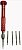 картинка Отвертка BAKKU BK-338 T5x25mm, Red от интернет магазина Radiovip