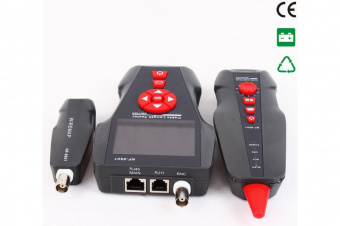 картинка NF-8601W тестер длины кабеля, трассировка, PING и POE - тест от интернет магазина Radiovip