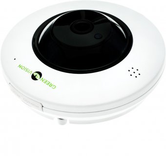 картинка Купольная IP камера Green Vision GV-076-IP-ME-DIS40-20 (360) от интернет магазина Radiovip