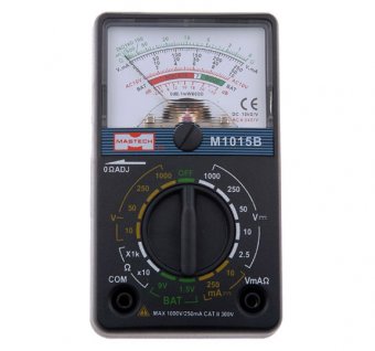 картинка Аналоговый мультиметр  MASTECH  M1015B от интернет магазина Radiovip