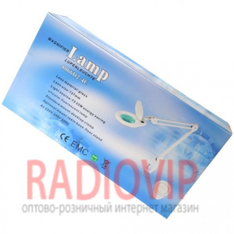 картинка Лупа-лампа на струбцине 8066D2-4C люмин.подсветка T5 22W, 5Х, диам-130 от интернет магазина Radiovip