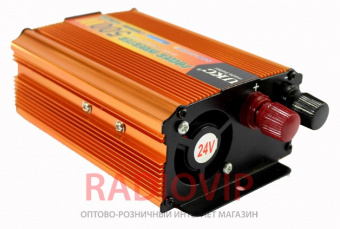 картинка Инвертор 24-220  UKC SSK-500 500W от интернет магазина Radiovip