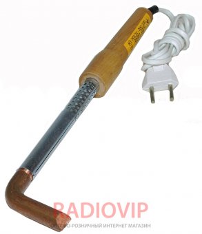 картинка Паяльник 200W (пр-во Украина) с деревянной ручкой от интернет магазина Radiovip