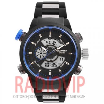 Часы наручные 1413 QUAMER sport, антиблик