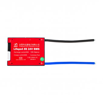 картинка BMS плата Lifepo4 24V 8S 60A симметрия от интернет магазина Radiovip