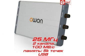 картинка Цифровой осциллограф - приставка OWON VDS1022 от интернет магазина Radiovip