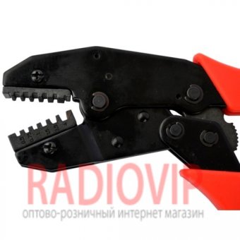 картинка Клещи R'Deer RT-301E для опрессовки неизолир.клемм 0,5-4мм2 от интернет магазина Radiovip