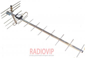 картинка Антенна телевизионная наружная ДМВ Т2 DVB_16КА от интернет магазина Radiovip