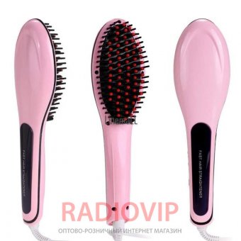 картинка Электрическая расческа-выпрямитель Fast Hair Straightener HQT-906 от интернет магазина Radiovip