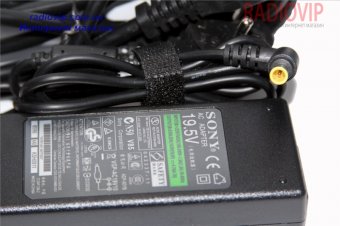 картинка Блок питания для ноутбука SONY 19.5V 2A /6.6*4.0 от интернет магазина Radiovip