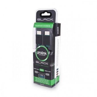 картинка Кабель HDMI-HDMI, 1.4 Version Prolink 3м от интернет магазина Radiovip