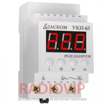 картинка Реле напряжения Илеком УКН-63 от интернет магазина Radiovip