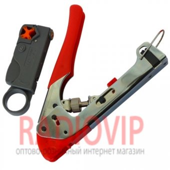 картинка Набор HT-K5501 (клещи HT-H518G+ зачистка HT-332) в пласт.коробке от интернет магазина Radiovip