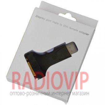 картинка Переходник шт.Display Port- гн.DVI, блистер от интернет магазина Radiovip