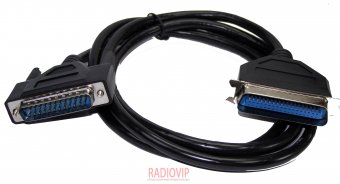 картинка Кабель LPT 1,5m,чёрный,OEM,Q25 от интернет магазина Radiovip