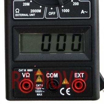 картинка Клещи токоизмерительные Mastech MS266 от интернет магазина Radiovip