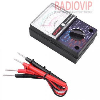 картинка Мультиметр стрелочный Sunwa yx 1000A от интернет магазина Radiovip