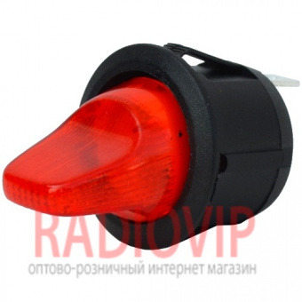 картинка Переключатель-тумблер MRS-101-9H ON-OFF, 2pin, 6A, 220V, красный от интернет магазина Radiovip