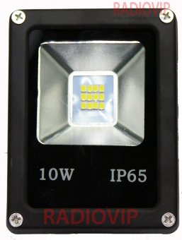 картинка Прожектор LED 10W от интернет магазина Radiovip