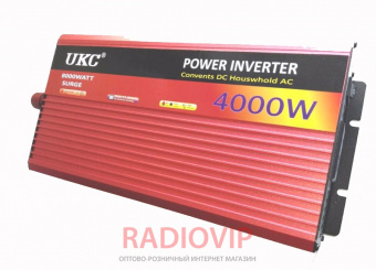 картинка Инвертор 12-220  UKC SSK-4000 4000W от интернет магазина Radiovip