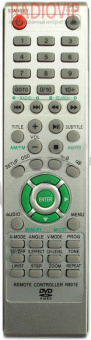 картинка Пульт DVD ELENBERG R802E (MER R706,SUPRA DP222) как ориг от интернет магазина Radiovip