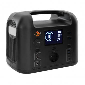 картинка Многофункциональная портативная зарядная станция LP CHARGER 500 (500W, 518Wh) от интернет магазина Radiovip