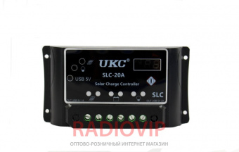 картинка Контроллер заряда для солнечных модулей Solar controler 20A от интернет магазина Radiovip