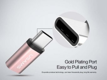 картинка Переходник штекер USB Type C 3.1 - гнездо Micro USB от интернет магазина Radiovip