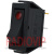 картинка Переключатель узкий с подсв. IRS-101E-1C ON-OFF, 3pin, 15A, 220V, красный от интернет магазина Radiovip