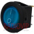 картинка Переключатель круглый с подсв. MIRS-101-8C ON-OFF, 3pin, 6,5A, 220V, синий от интернет магазина Radiovip
