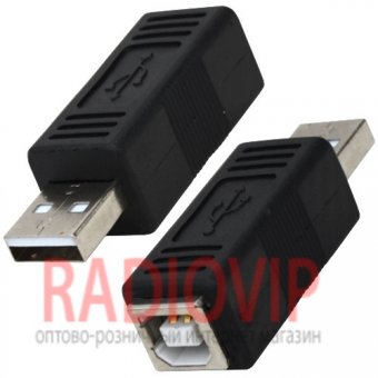 картинка Переходник USB шт.А- гн.В от интернет магазина Radiovip