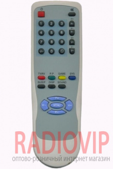 картинка Пульт GROL/AKAI/HUNDAI  RC-1403/2103 стерео как ориг корп WH55 от интернет магазина Radiovip