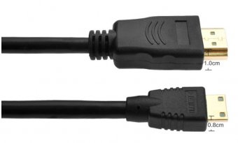 картинка Кабель HDMI-mini HDMI 1,5 m от интернет магазина Radiovip