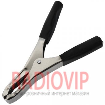 картинка Зажим аккумуляторный 50А чёрный от интернет магазина Radiovip