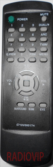 картинка Пульт LG TV 6710V00017H как ориг от интернет магазина Radiovip