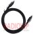 картинка Шнур оптический (toslink plug- toslink plug), 3м., чёрный от интернет магазина Radiovip
