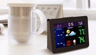 картинка Метеостанция Excelvan TS-70 беспроводная цветная от интернет магазина Radiovip