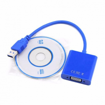 картинка Конвертер USB 3.0(папа) на VGA(мама) от интернет магазина Radiovip