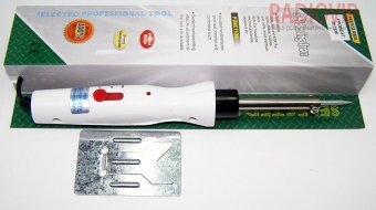 картинка Паяльник 40W с кнопкой включения ZD733B от интернет магазина Radiovip