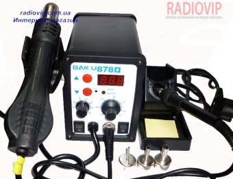 картинка Паяльная станция BAKU-878D от интернет магазина Radiovip