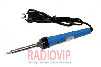 картинка Паяльник ZD70DА-20-130W 220V с кнопкой пластиковый от интернет магазина Radiovip